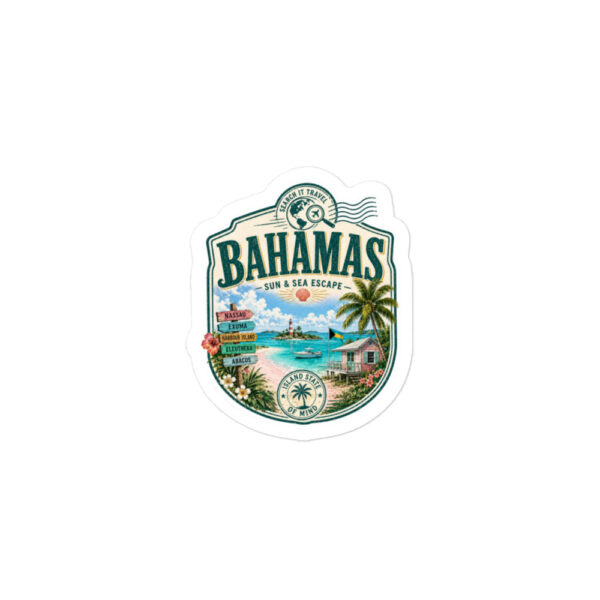Caribbean Paradise Sticker Series - Bahamas