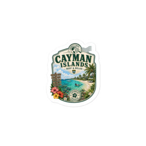 Caribbean Paradise Sticker Series - Cayman Islands