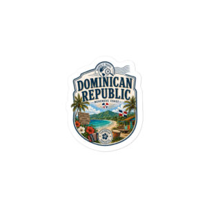 Caribbean Paradise Sticker Series - Dominican Republic