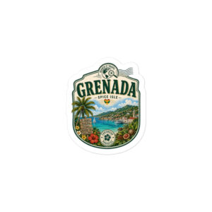 Caribbean Paradise Sticker Series - Grenada