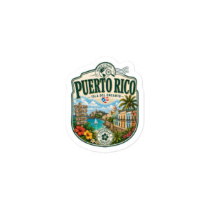 Caribbean Paradise Sticker Series - Puerto Rico