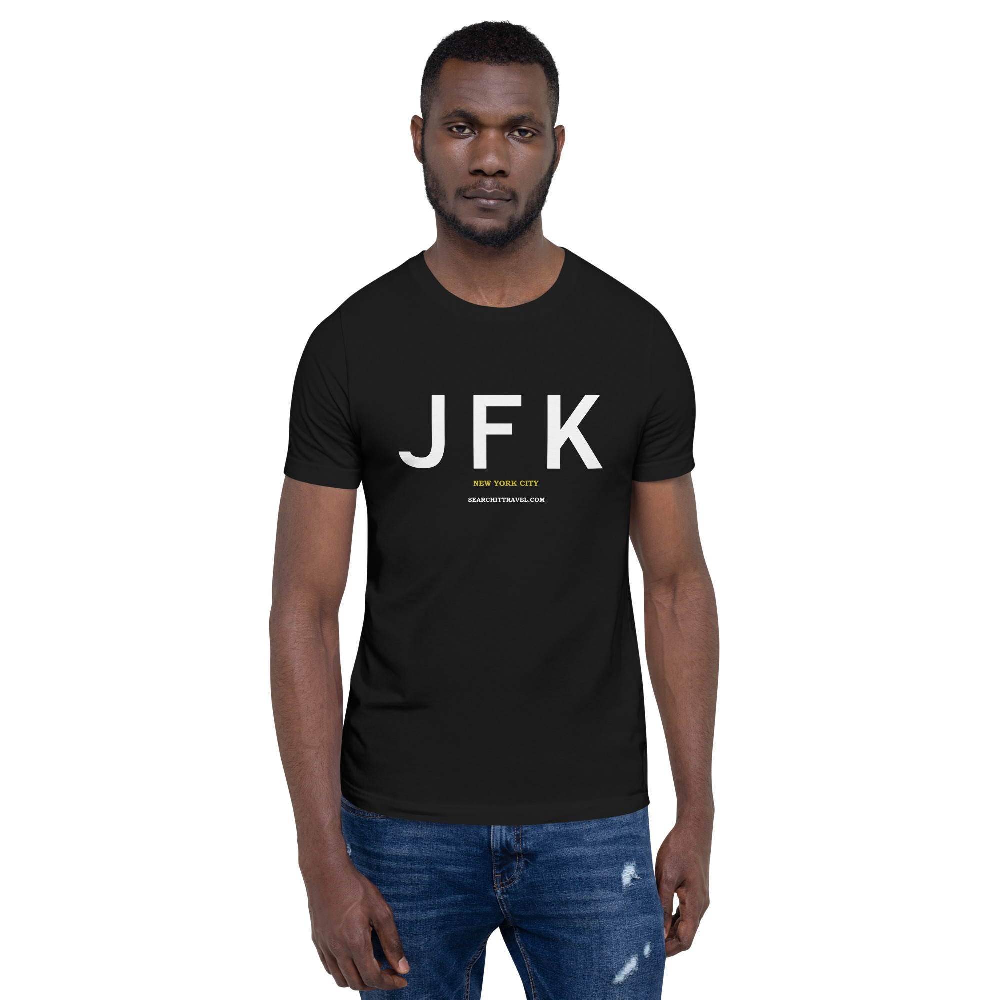 JFK Airport Code Shirt — New York City Travel T-Shirt | Search It Travel - Image 3
