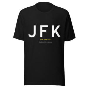 JFK Airport Code Shirt — New York City Travel T-Shirt | Search It Travel