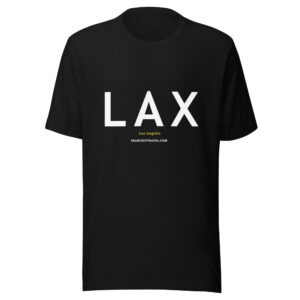 LAX Airport Code Shirt — Los Angeles Travel T-Shirt | Search It Travel
