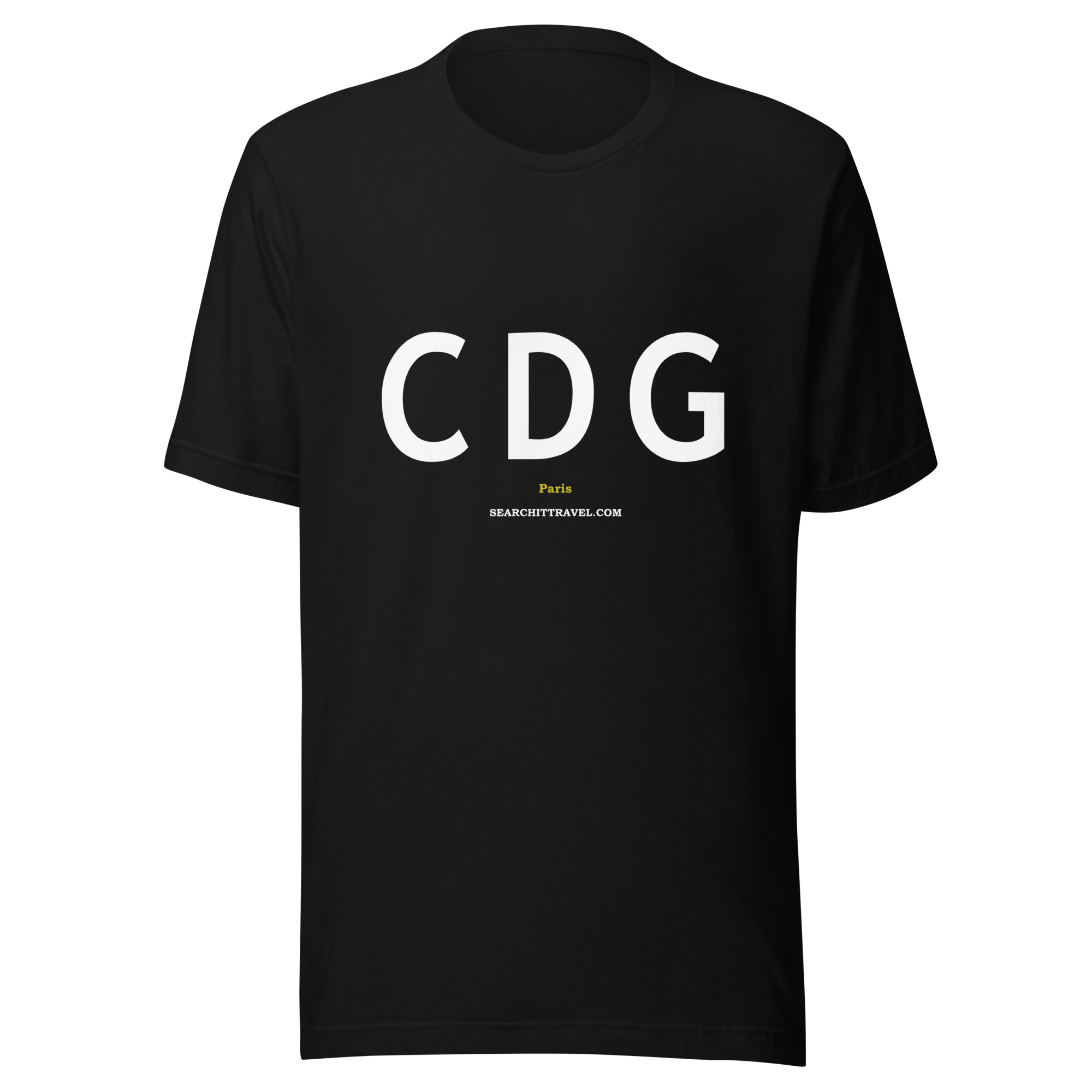 CDG Airport Code Shirt — Paris Travel T-Shirt | Search It Travel