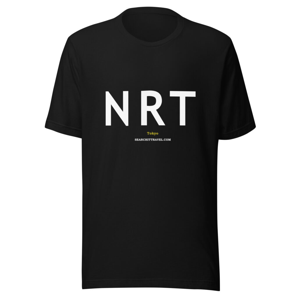 NRT Airport Code Shirt — Tokyo Travel T-Shirt | Search It Travel