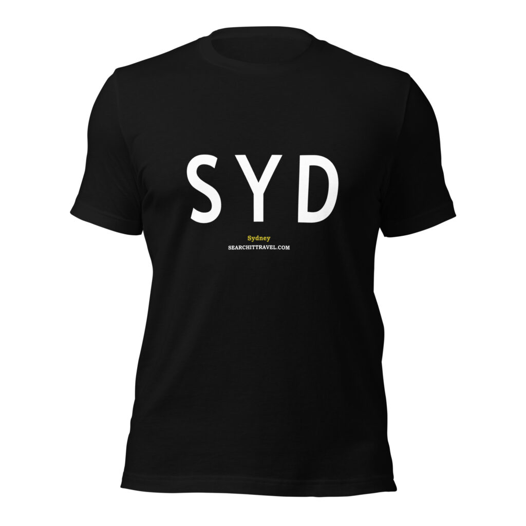 SYD Airport Code Shirt — Sydney Travel T-Shirt | Search It Travel