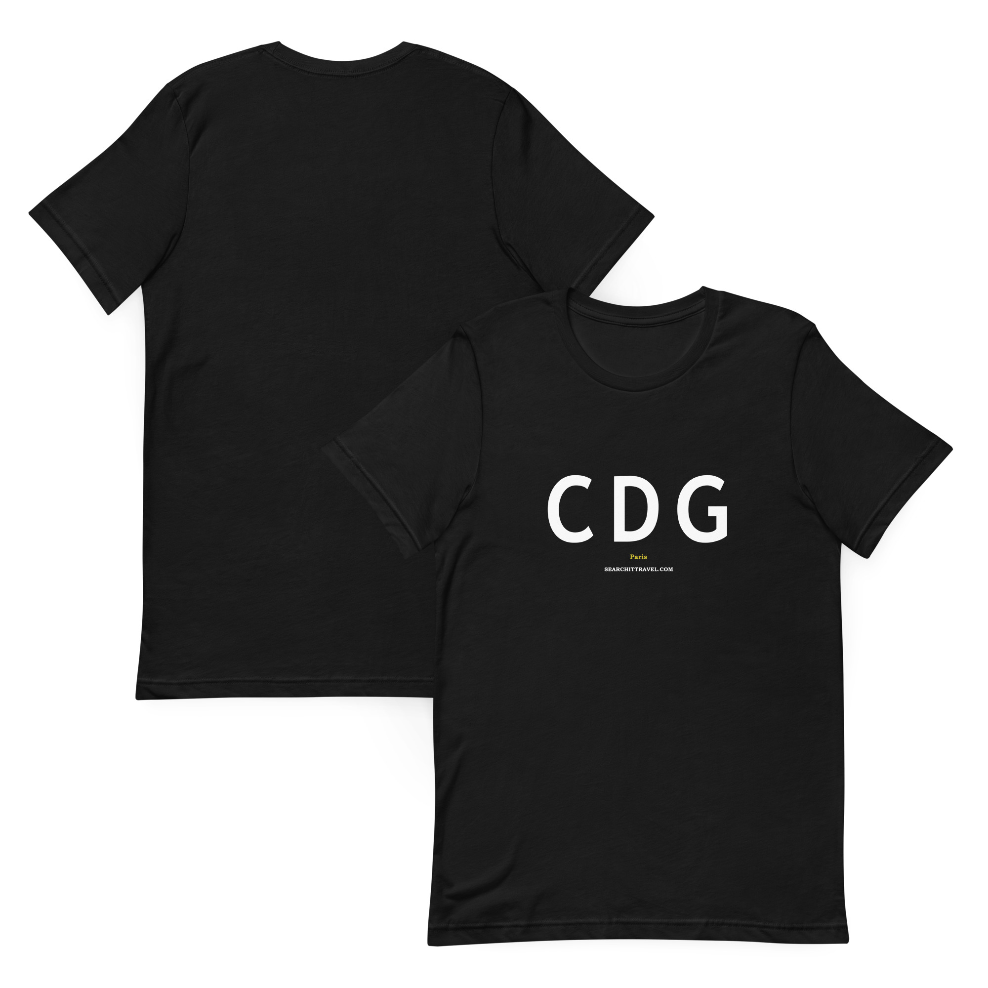 CDG Airport Code Shirt — Paris Travel T-Shirt | Search It Travel - Image 3