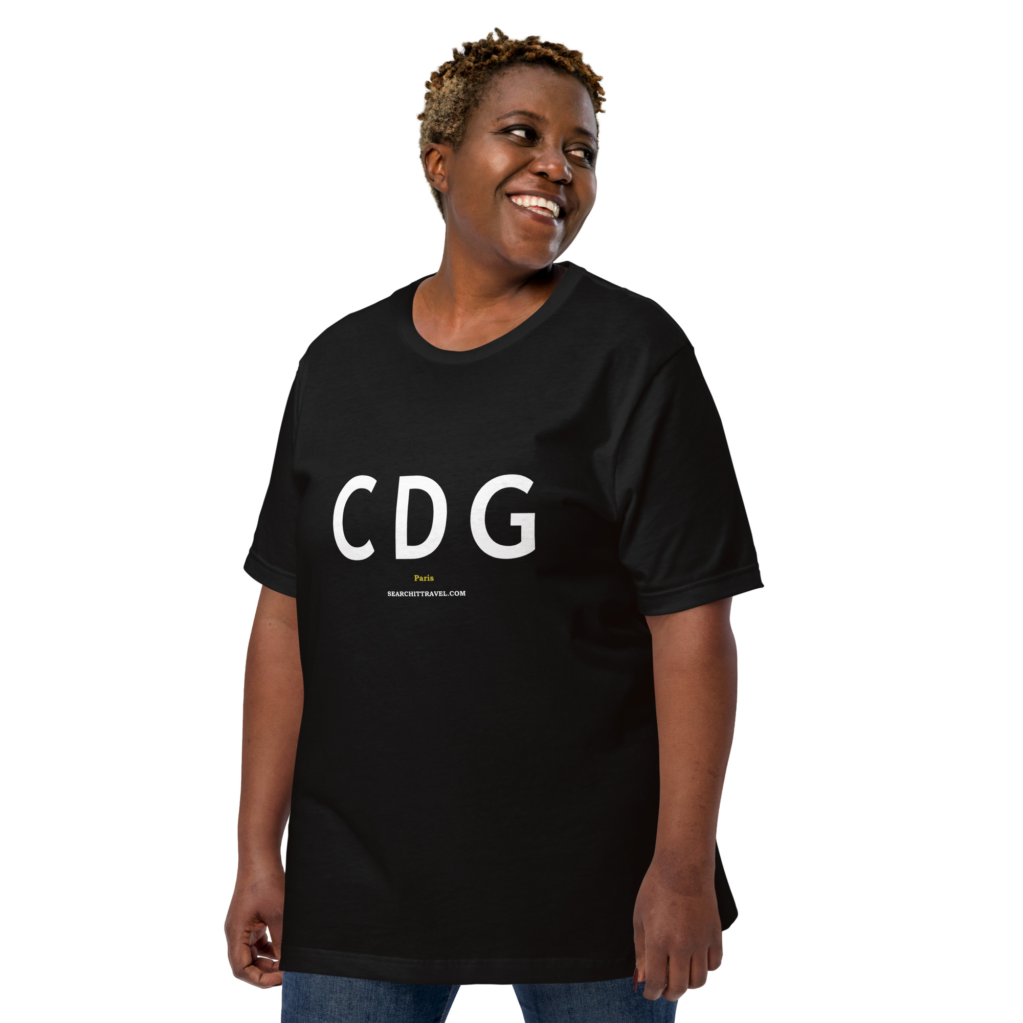 CDG Airport Code Shirt — Paris Travel T-Shirt | Search It Travel - Image 4