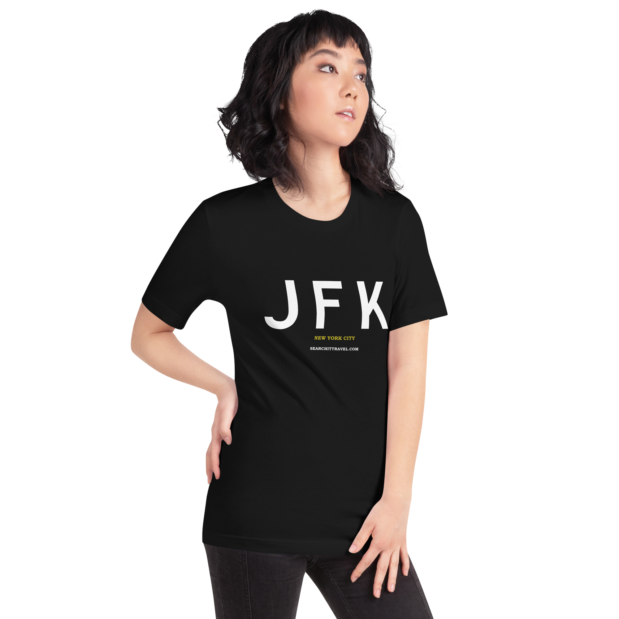 JFK Airport Code Shirt — New York City Travel T-Shirt | Search It Travel - Image 4