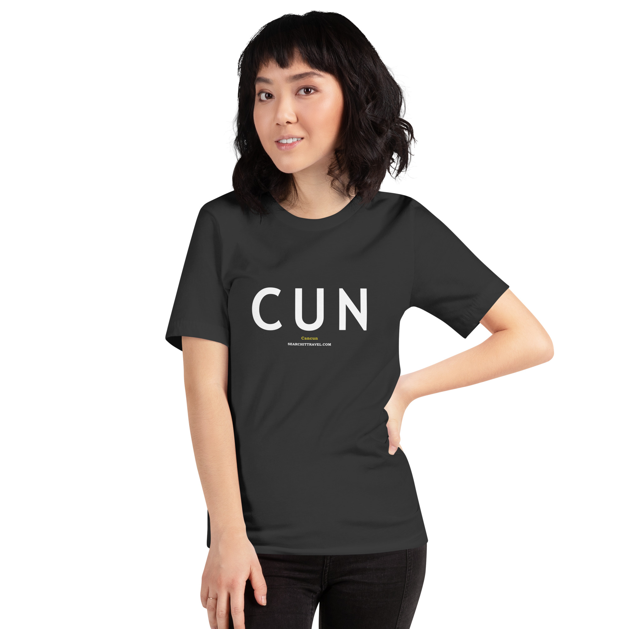 CUN Airport Code Shirt — Cancun Travel T-Shirt | Search It Travel - Image 5
