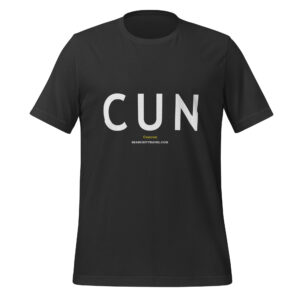 CUN Airport Code Shirt — Cancun Travel T-Shirt | Search It Travel