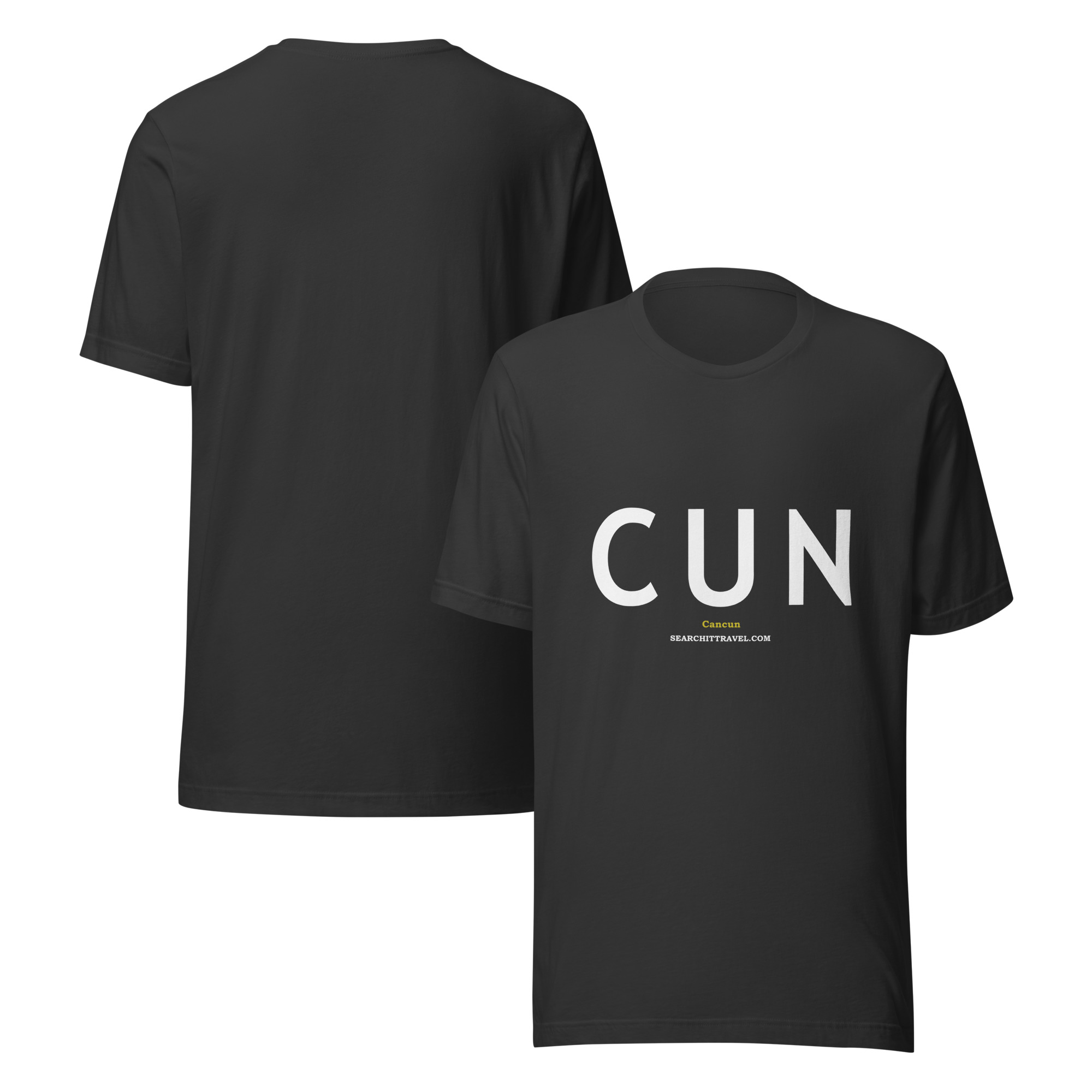 CUN Airport Code Shirt — Cancun Travel T-Shirt | Search It Travel - Image 3
